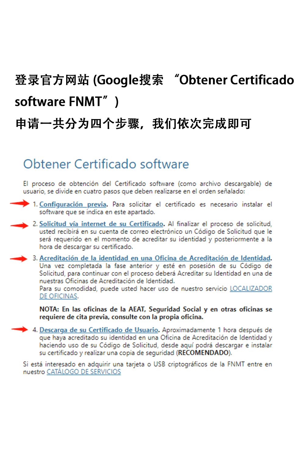 在西班牙如何申请电子证书？ Certificado Digital 申请教程(图2)